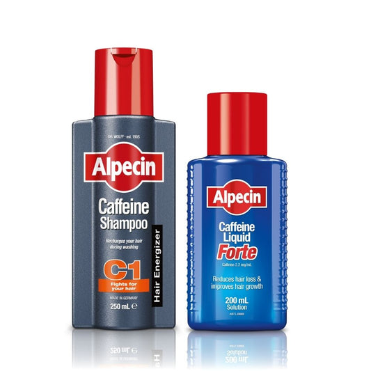 Hair Loss Set β Alpecin Caffeine Shampoo C1 250ml + Caffeine Liquid Forte 200ml