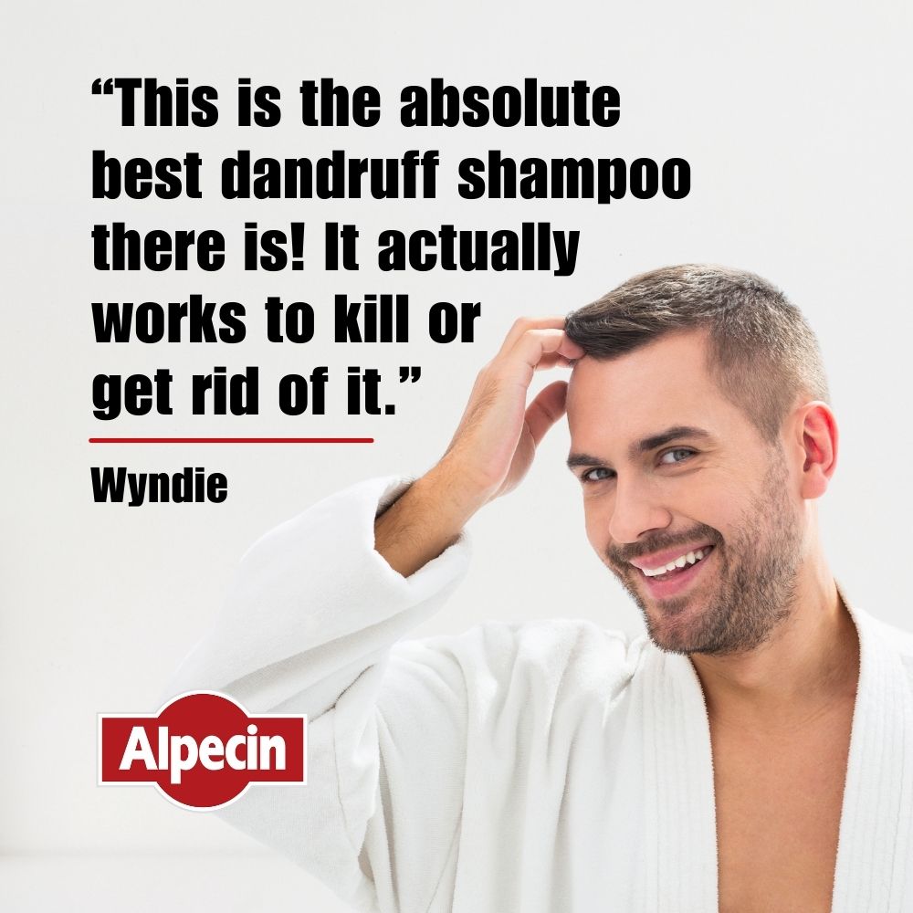Hair Loss Set - Alpecin Dandruff Killer Shampoo and Alpecin Caffeine Liquid Forte - Kills dandruff and fights against hair loss