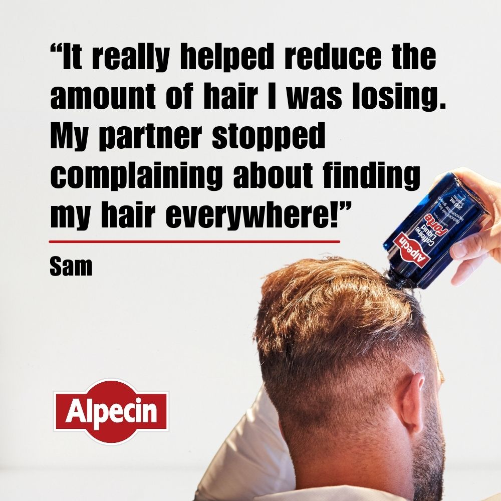 Hair Loss Set - Alpecin Dandruff Killer Shampoo and Alpecin Caffeine Liquid Forte - Kills dandruff and fights against hair loss