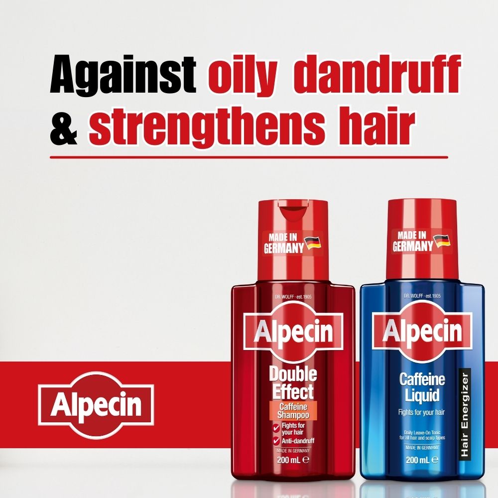 Starter Pack – Alpecin Double Effect Caffeine Shampoo + Caffeine Liquid