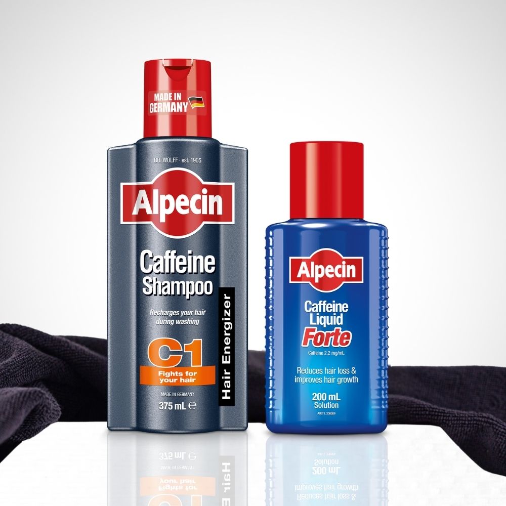 Hair Loss Set – Caffeine Shampoo C1 375ml + Caffeine Liquid Forte 200ml