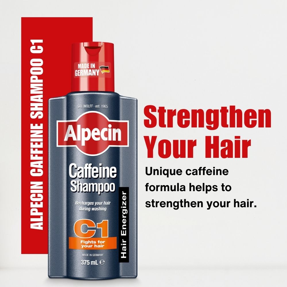 Hair Loss Set – Caffeine Shampoo C1 375ml + Caffeine Liquid Forte 200ml