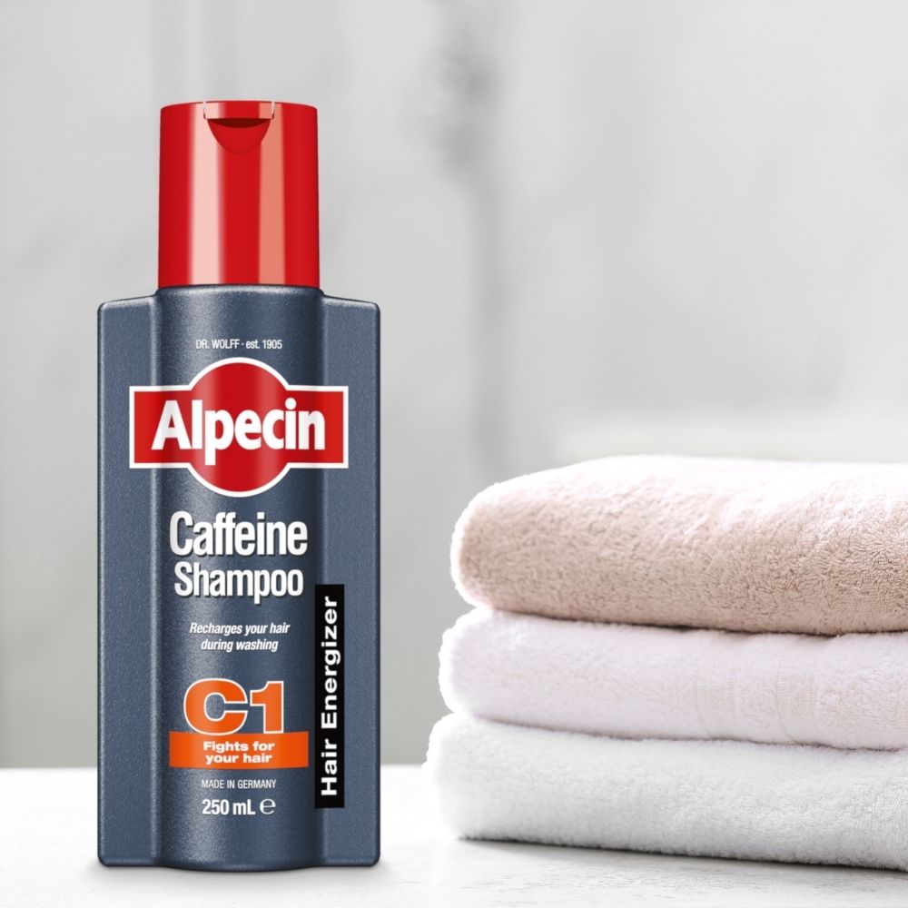 Alpecin Caffeine Shampoo C1 - For Stronger Hair, 250ml