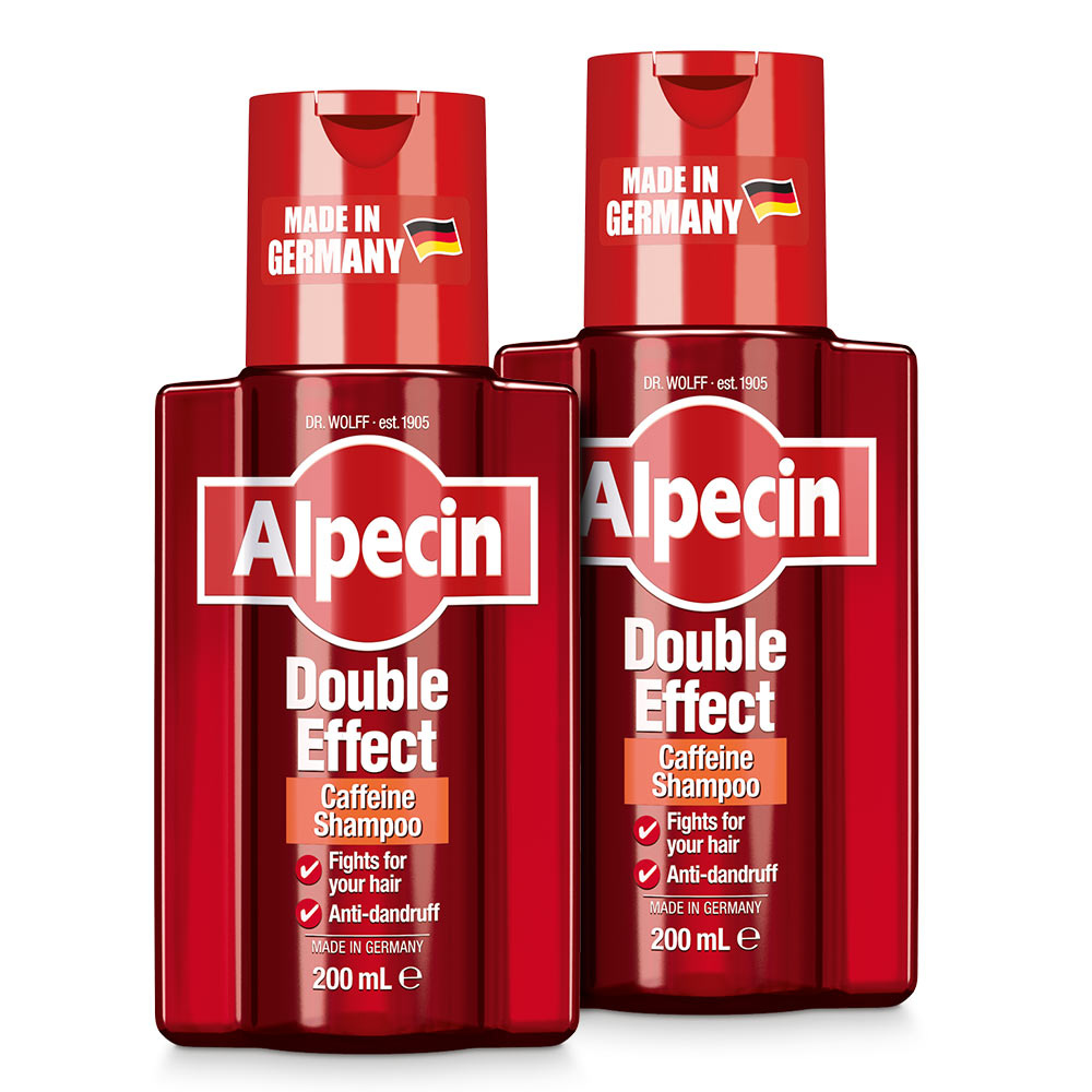 Buy 2x Alpecin Double Effect Caffeine Shampoo Against Oily Dandruff