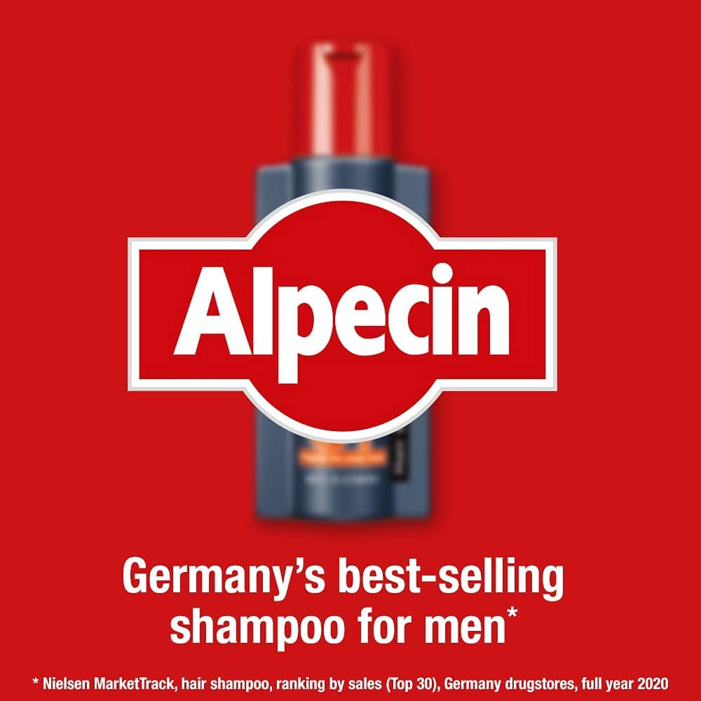 Alpecin Caffeine Shampoo C1 - For Stronger Hair, 250ml germany's best selling shampoo for men