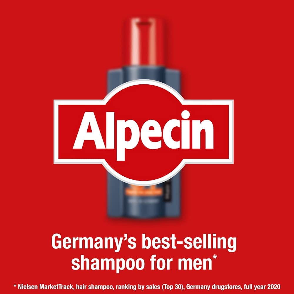 Alpecin Caffeine Shampoo C1 - For Stronger Hair, 375ml germany's best selling shampoo 