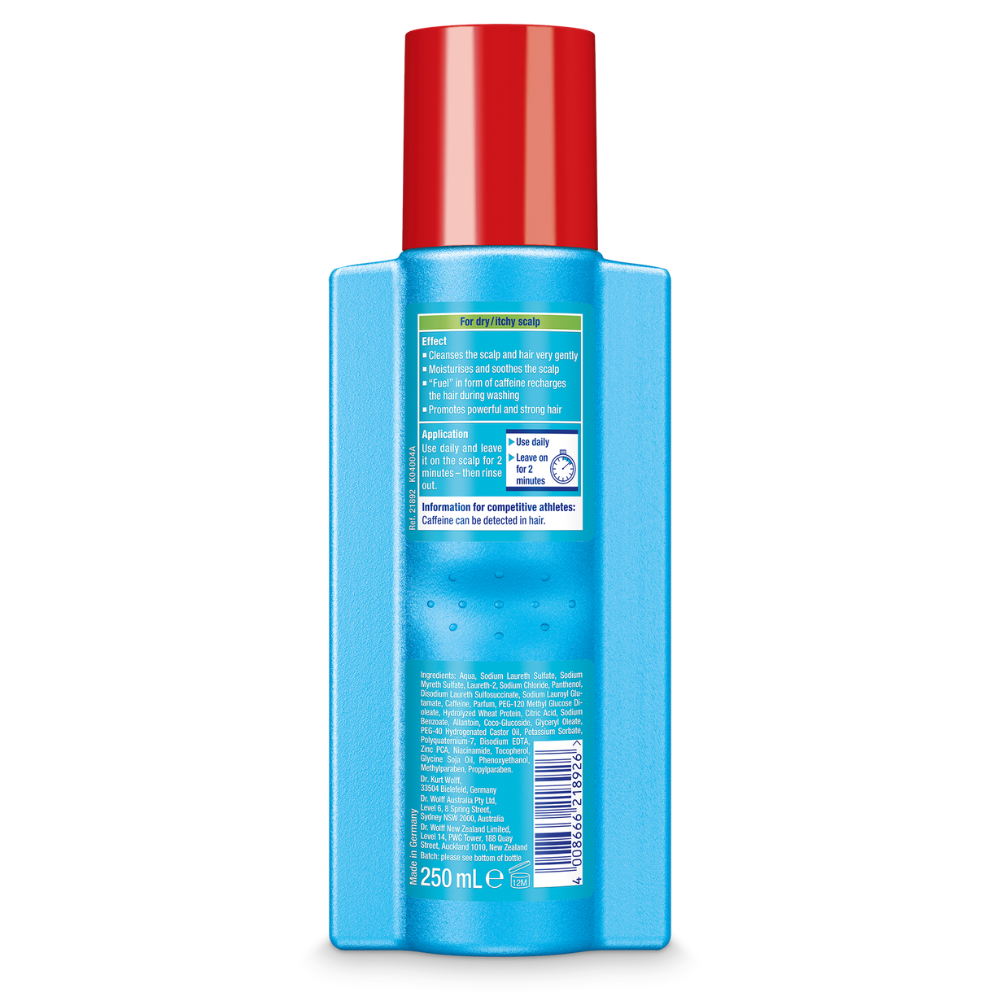 2x Alpecin Hybrid caffeine Shampoo, for a dry and itchy scalp with the added benefit of promoting strong and thick hair