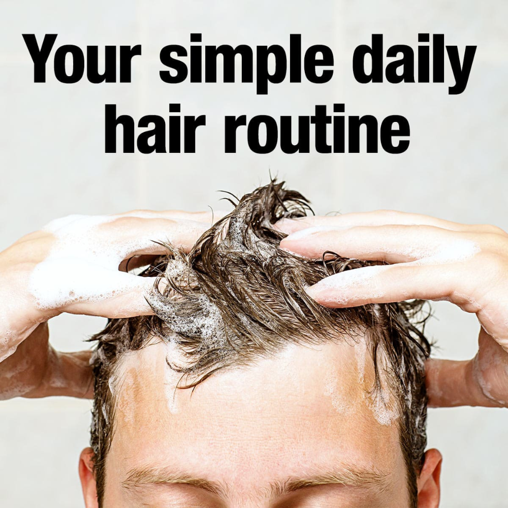 Alpecin is a simple daily hair routine. 