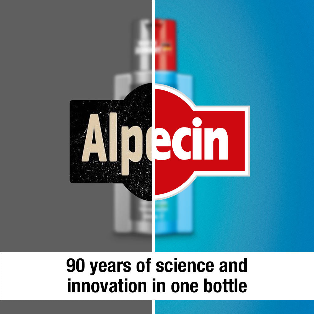 4x Alpecin Hybrid Caffeine Shampoo - for Dry and Itchy Scalp, 250ml